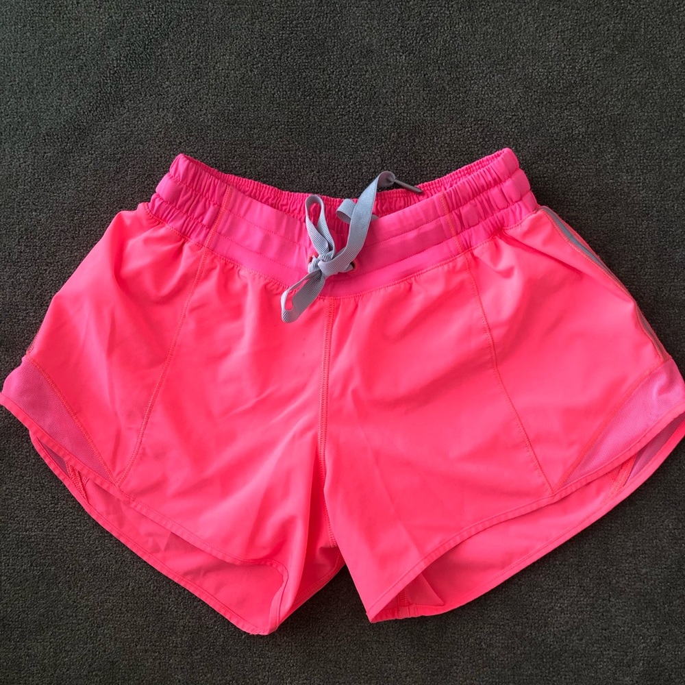 Lululemon running shorts size 4